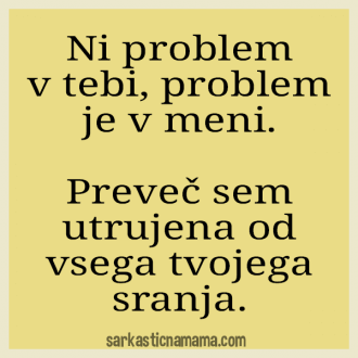 Ni problem v tebi