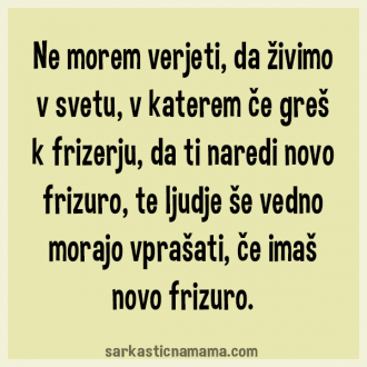 Ne morem verjeti