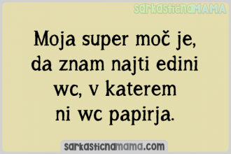 Moja super moč